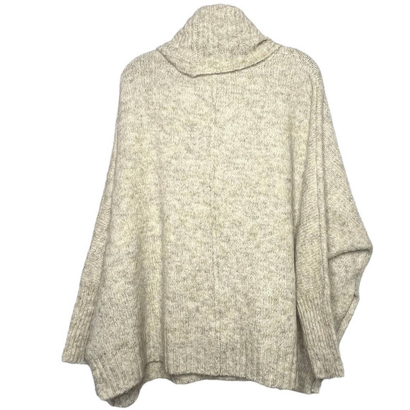 Ruby Moon Cowl Neck Oversized Oatmeal Cozy Sweater New Size Small - Picture 2 of 8